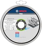 Bosch Professional 10x Trennscheibe Gerade Standard for Inox - Rapido (Rostfreier Stahl,...