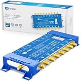 Multischalter pmse 9/8 HB-DIGITAL 2X SAT bis 8 x Teilnehmer/Receiver für Full HDTV 3D 4K...