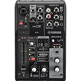 Yamaha AG03MK2 3-Kanal-Live-Streaming Mischpult mit USB-Audio-Interface – Für...