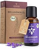 Heldengrün® BIO Lavendelöl [100% NATURREIN] - Der Echte Lavendel - Lavandula...
