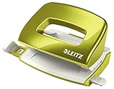 Leitz Mini Locher aus Metall, kleiner Locher für 10 Blatt, Metall,...