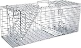 Lebendfalle von ELBE SAFE, Marderfalle, Katzefalle, Hundefalle, 80 x 29 x 32 cm,...