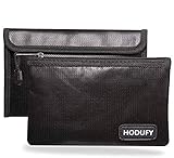 2 Stück (20 x12.7cm) Feuerfeste Taschen,Kleine Geldtasche, Brieftasche for Passport...