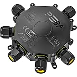 PEBA Abzweigdose IP68 Verteilerdose Wasserdichte Kabelverbinder Klemmdose für...