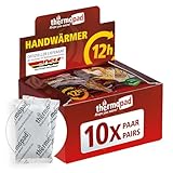 Thermopad Handwärmer | kuschlig weiches Wärmekissen | 12 Stunden wohltuende Wärme von...