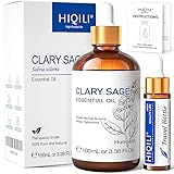 HIQILI Muskatellersalbeiöl, 100% Reines Naturreines, Ätherisches...