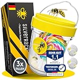 SilverRack Wespenfalle 3er Set - Wespenfalle für draußen - Wespen vertreiben - Mittel...
