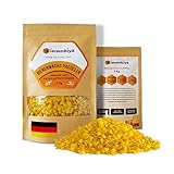 Bienenbiya® 100% Reine Bienenwachs Pastillen (1Kg) ohne Zusatzstoffe, natürliches...