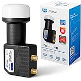 hb-digital Twin LNB (Test SEHR GUT *) LNC Kopf 2 Teilnehmer Direkt LTE Protected...