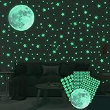 Ahsado Wandsticker selbstklebend Leuchtsticker Wandtattoo，334 pcs...