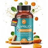Klarblick Augenvitamine – Vegan & Glutenfrei – Hochdosiert & ohne Zusatzstoffen –...