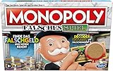 Monopoly F2674100 Falsches Spiel, Brettspiel für Familien und Kinder ab 8...