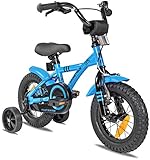 PROMETHEUS BICYCLES Kinderfahrrad ab 3 Jahren - 12 Zoll Kinder Fahrrad Mädchen Jungen...