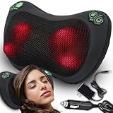 Retoo Massagekissen Massagegerät mit Wärmefunktion Shiatsu...