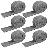 Behogan 6 Stück Stahlwolle Gegen Mäuse: Reinigungspads Stahlwolle, 18m Stahlwolle Gegen...