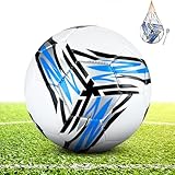 KWJEIULSOQ Fussball Grösse 4, Fussball Spielball Trainingsball, Fußball Kinder...
