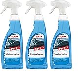 SONAX Scheibenenteiser Scheiben-Entfroster Sprühflasche Enteiserspray 3x 750ml