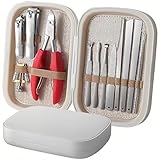 HAISIGE Profi Nagelknipser Maniküre Set - Scharfer Eingewachsene Zehennägel Set -...