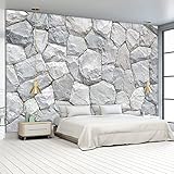 wandmalerei 3d Stein Tapeten Wandbild wohnzimmer tapete schlafzimmer wanddekoration...
