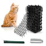 QINERSAW 20 Stück 15x20cm Dornengitter Gegen Katzen Gitter Anti Katzen Matte...
