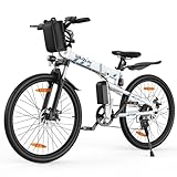 VARUN E Bike, 26 Zoll E-Bike Herren Damen mit 48V 374.4 Wh Akku, 250W 55NM Motor MTB,...