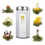 tea exclusive - Teeblumen-Mix 'Flower Fantasy', 6 versch. Teeblumen in Metalldose, mit...