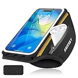 Sportarmband Mit Kopfhörer Tasche Handytasche Joggen Sport für iPhone 15 Pro...