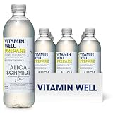 Vitamin Well - Geschmackvolles Vitamin Wasser mit B12, Biotin, Magnesium, Zink –...