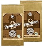 Braunhirse 2x1kg fein vermahlen - Rohkost aus deutschem BIO-Anbau - GLUTENFREI und...