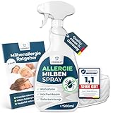 VERMEX® Allergiker Milbenspray für Matratzen 500ml inkl. Profi Videoanleitung...
