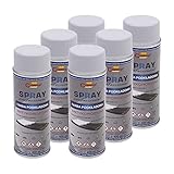 VE-Professional 6 x 400ml Haftgrund Primer Spray grau matt Spraydose Grundierung...