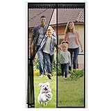 EXTSUD Fiberglas Fliegengitter Balkontür Magnet Fliegengitter Tür,100x220cm...