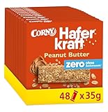 Haferriegel | Corny | Haferkraft Zero | Peanut Butter | ohne Zuckerzusatz | 134 kcal pro...