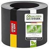 TerraUno Nachhaltige Sichtschutzstreifen für Doppelstabmatten, Polypropylen, Made in...