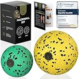 M.S.Lemberg® Faszienball klein Set - Massageball für gezielte Selbstmassage von Faszien,...
