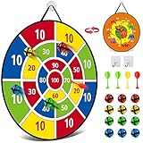 Dartscheibe für Kinder - 26 inches, Montessori Spielzeug Dinosaurier Thema Dart...