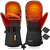 HATMIG Beheizte Handschuhe, Wiederaufladbare Elektrische Beheizbare Handschuhe...