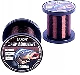 Jaxon Karpfenschnur Angelschnur CARP Academy 1000m Spule 0,25-0,35mm...