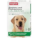 beaphar Zecken- & Flohschutz Halsband Hund | Schutz vor Zecken Flöhen | Wirkt 4 Monate |...
