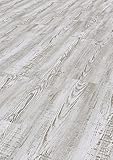 TEPCOR® Vinylboden Klick RIGID (Bianco vintage) | Premium Vinylbodenbelag mit Klicksystem...