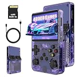 KINMRIS R36S Retro Handheld Spielkonsole, Retro Konsole 3,5-Zoll-IPS-Bildschirm, 128 G...