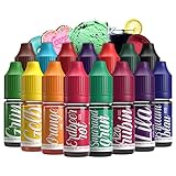 Belissia Lebensmittelfarbe Set – 15x10ml flüssig & hochkonzentriert –...