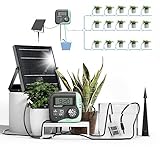 Raddy WS-1 Automatisches Bewässerungssystem, Solar-Drip-Bewässerungsset mit...