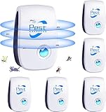 Ultraschall-Schädlingsbekämpfung, 6 Stück, elektronisch, Mückenschutz,...