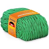 TIMELEOS Anhängernetz 2x3m, Netz für Anhänger, Containernetz,...