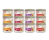 Carny Katzen Nassfutter Mix Herzhafte Variation (12 x 200g), Katzen Nassfutter...