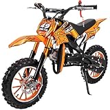 Actionbikes Motors Kinder Crossbike Delta 49 cc | 2-Takt 49ccm Motor bis 𝟒𝟎 km/h -...