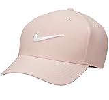 Nike Dri-FIT Club Structured Swoosh Cap, Rosa Oxford/Weiß, Einheitsgr��e