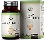 EN Saw Palmetto | 180 Saw Palmetto Kapseln mit Hochdosiertem Sägepalmenextrakt...