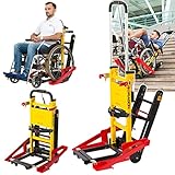 UZOURI Electric Stair Climber aus Aluminiumlegierung, Faltbarer Elektrischer...